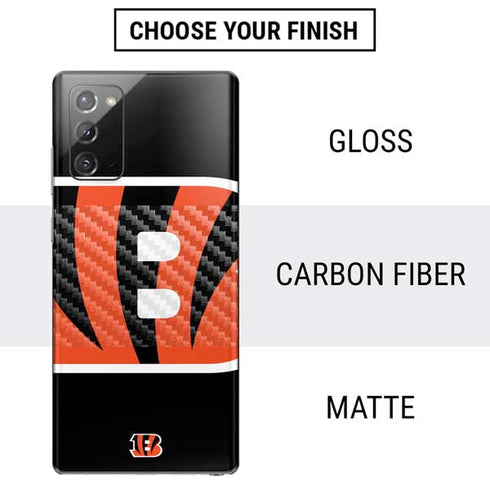 NFL Cincinnati Bengals Large Logo Galaxy Note20 5G Skin