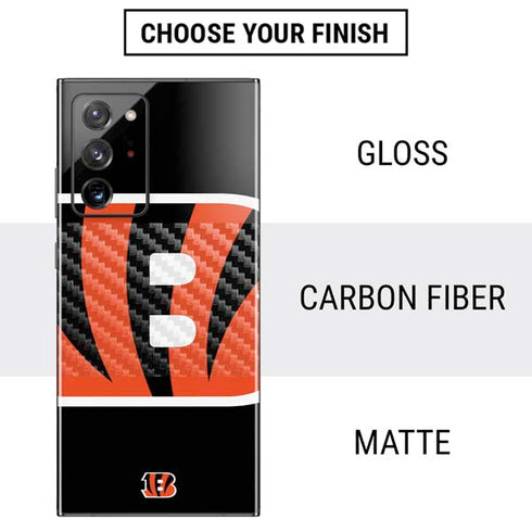 NFL Cincinnati Bengals Large Logo Galaxy Note20 Ultra 5G Skin