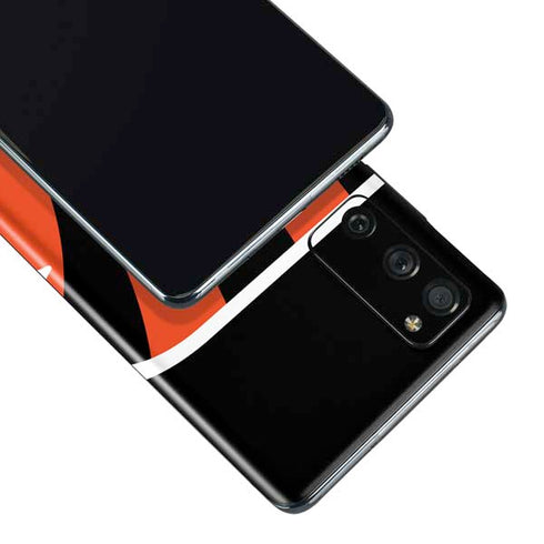 NFL Cincinnati Bengals Large Logo Galaxy S20 Fan Edition Skin