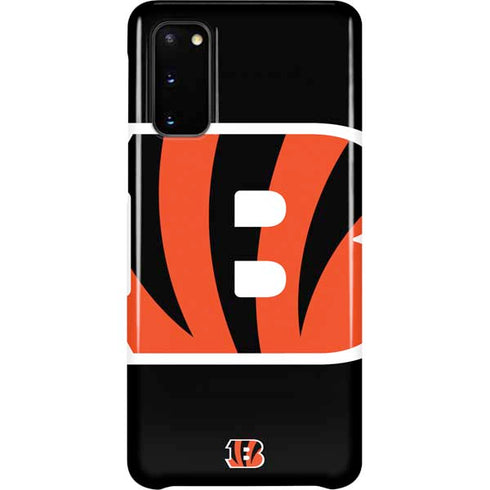 NFL Cincinnati Bengals Large Logo Galaxy S20 Lite Case