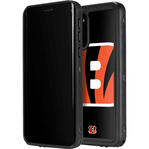 NFL Cincinnati Bengals Large Logo Galaxy S20 Plus Waterproof Case