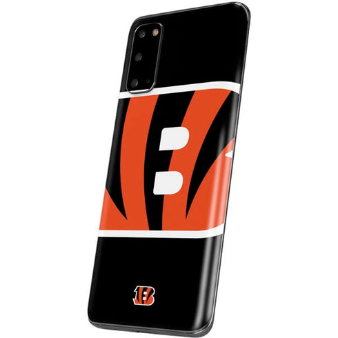 NFL Cincinnati Bengals Large Logo Galaxy S20 Skin