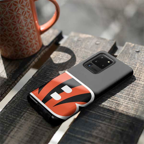 NFL Cincinnati Bengals Large Logo Galaxy S20 Ultra 5G Pro Case