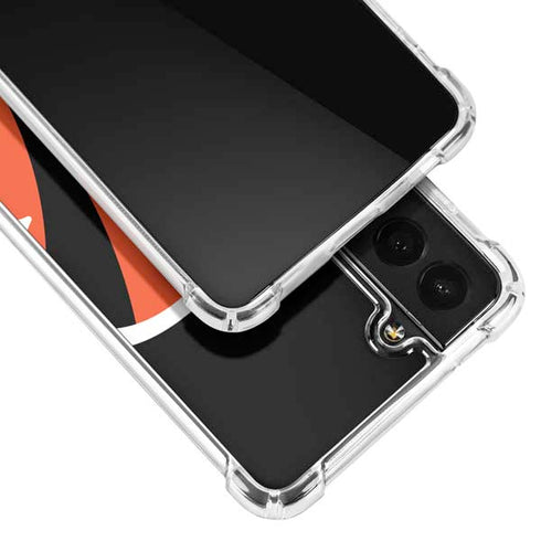 NFL Cincinnati Bengals Large Logo Galaxy S21 Plus 5G Clear Case