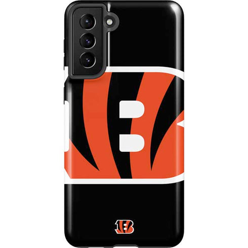 NFL Cincinnati Bengals Large Logo Galaxy S21 Plus 5G Pro Case