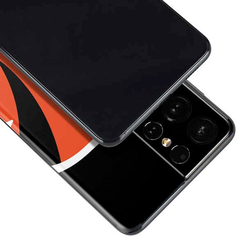 NFL Cincinnati Bengals Large Logo Galaxy S21 Ultra 5G Skin