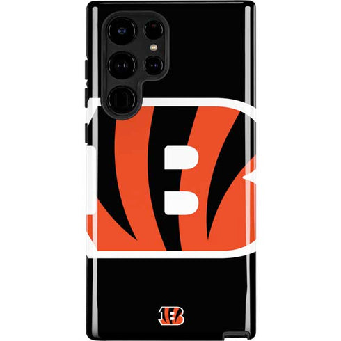 NFL Cincinnati Bengals Large Logo Galaxy S22 Ultra Pro Case