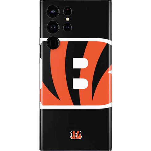 NFL Cincinnati Bengals Large Logo Galaxy S22 Ultra Skin