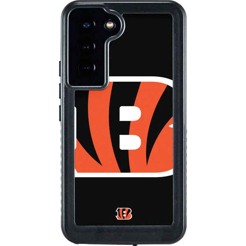 NFL Cincinnati Bengals Large Logo Galaxy S23 Plus Waterproof Case
