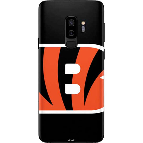 NFL Cincinnati Bengals Large Logo Galaxy S9 Plus Skin