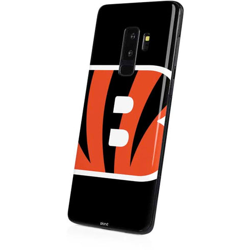 NFL Cincinnati Bengals Large Logo Galaxy S9 Plus Skin