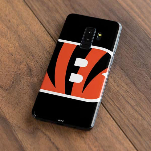 NFL Cincinnati Bengals Large Logo Galaxy S9 Plus Skin