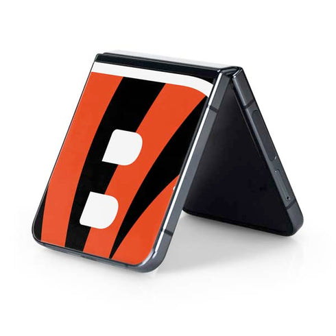 NFL Cincinnati Bengals Large Logo Galaxy Z Flip5 5G Skin