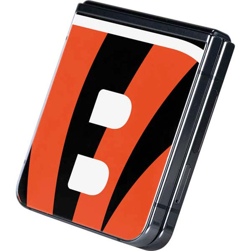 NFL Cincinnati Bengals Large Logo Galaxy Z Flip5 5G Skin