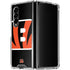 NFL Cincinnati Bengals Large Logo Galaxy Z Fold4 5G Clear Case