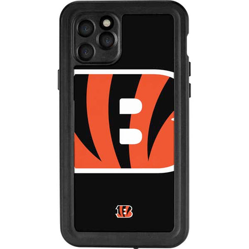 NFL Cincinnati Bengals Large Logo iPhone 11 Pro Waterproof Case