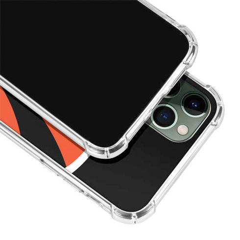 NFL Cincinnati Bengals Large Logo iPhone 12 Pro Clear Case