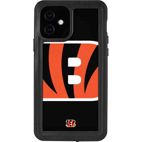 NFL Cincinnati Bengals Large Logo iPhone 12 Waterproof Case