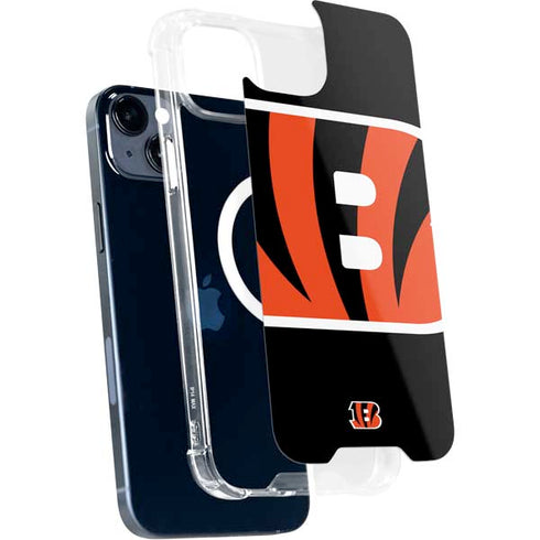 NFL Cincinnati Bengals Large Logo iPhone 15 Plus MagSafe Case