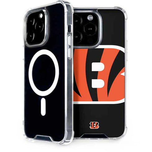 NFL Cincinnati Bengals Large Logo iPhone 15 Pro MagSafe Case