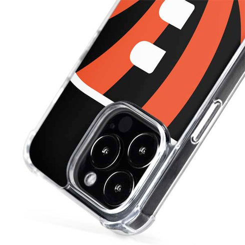 NFL Cincinnati Bengals Large Logo iPhone 15 Pro Max MagSafe Case