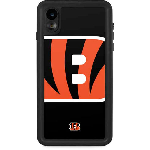 NFL Cincinnati Bengals Large Logo iPhone XR Waterproof Case
