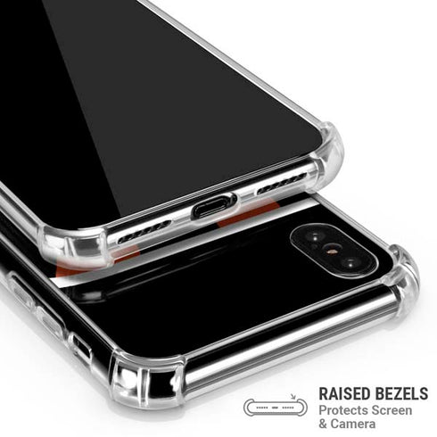 NFL Cincinnati Bengals Large Logo iPhone XS Max Clear Case