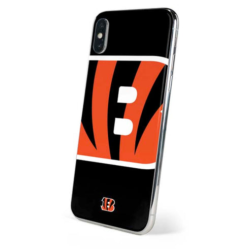 NFL Cincinnati Bengals Large Logo iPhone XS Skin