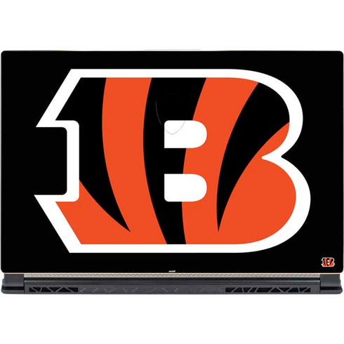 NFL Cincinnati Bengals Large Logo MSI GS65 Stealth Laptop Skin