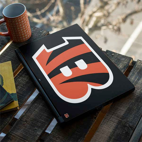 NFL Cincinnati Bengals Large Logo MSI GS65 Stealth Laptop Skin