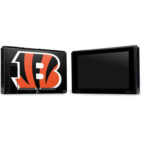 NFL Cincinnati Bengals Large Logo Nintendo Switch Bundle Skin