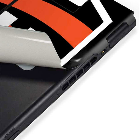 NFL Cincinnati Bengals Large Logo Nintendo Switch Bundle Skin