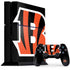 NFL Cincinnati Bengals Large Logo PS4 Console and Controller Bundle Skin