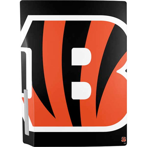 NFL Cincinnati Bengals Large Logo PS5 Bundle Skin