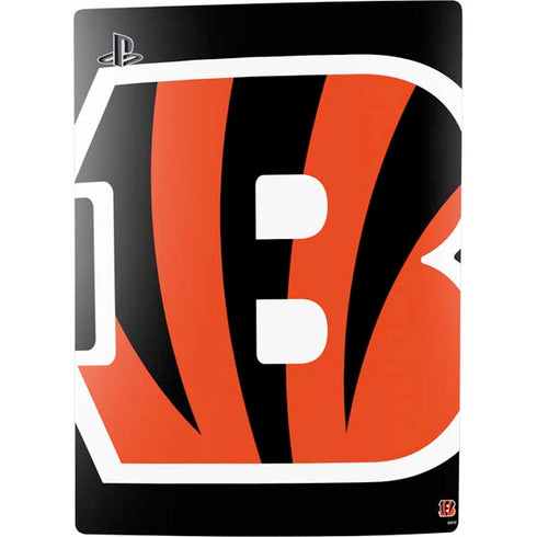 NFL Cincinnati Bengals Large Logo PS5 Console Skin