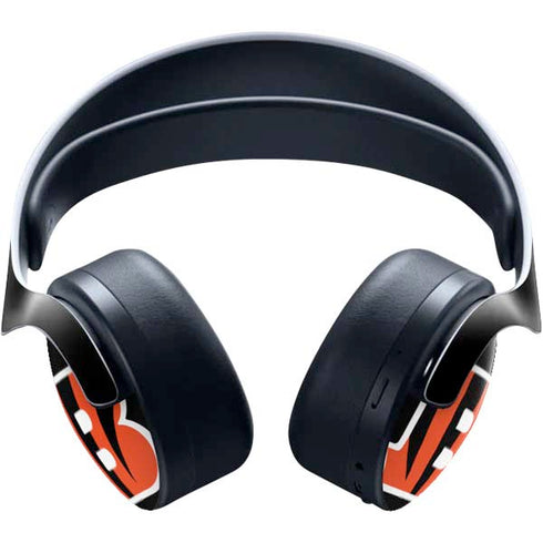 NFL Cincinnati Bengals Large Logo PULSE 3D Wireless Headset for PS5 Skin