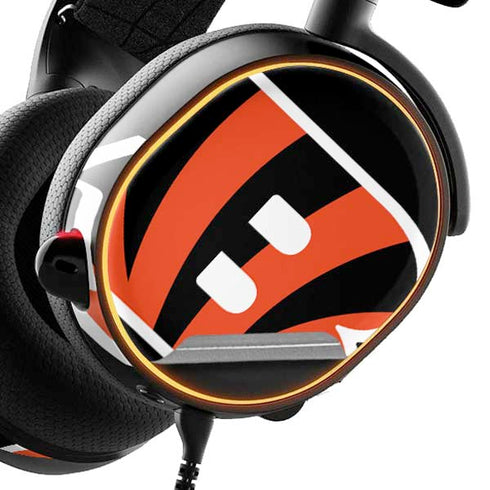 NFL Cincinnati Bengals Large Logo SteelSeries Arctis 3 Skin