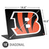 NFL Cincinnati Bengals Large Logo Universal Laptop 18in (14.6 x 10.6in) Skin