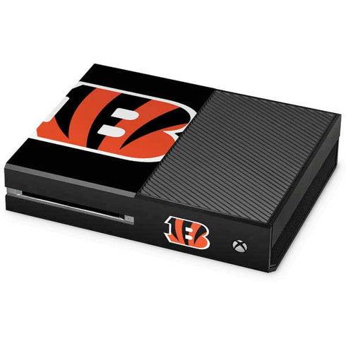 NFL Cincinnati Bengals Large Logo Xbox One Console Skin