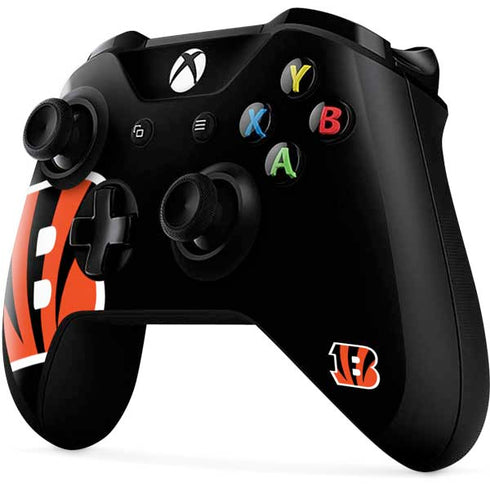NFL Cincinnati Bengals Large Logo Xbox One X Controller Skin
