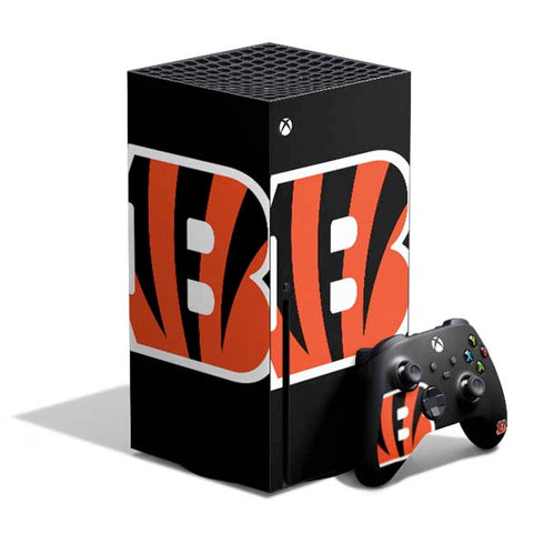NFL Cincinnati Bengals Large Logo Xbox Series X Bundle Skin