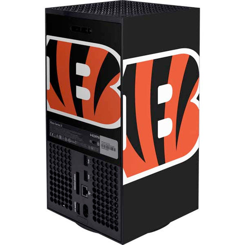 NFL Cincinnati Bengals Large Logo Xbox Series X Bundle Skin