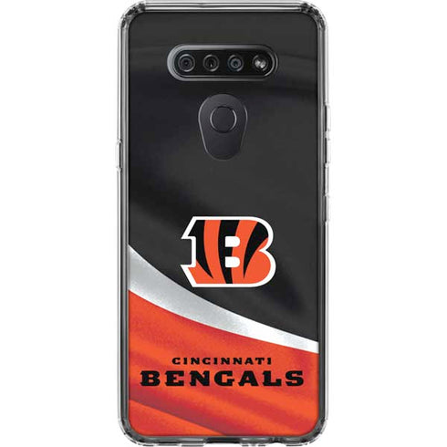 NFL Cincinnati Bengals LG K51/Q51 Clear Case