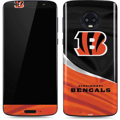 NFL Cincinnati Bengals Moto G6 Skin