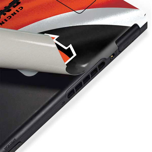 NFL Cincinnati Bengals Nintendo Switch Bundle Skin