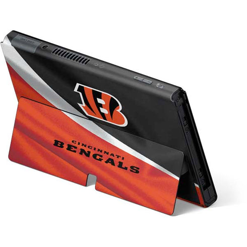 NFL Cincinnati Bengals Nintendo Switch OLED (2021) Skin