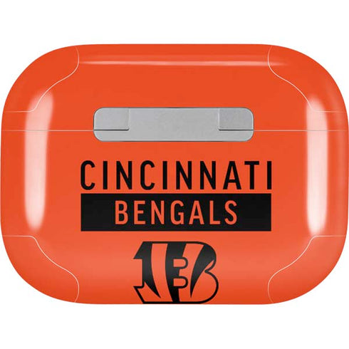NFL Cincinnati Bengals Orange Performance Series AirPods Pro 2nd Gen Skin
