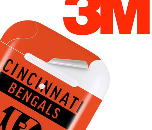 NFL Cincinnati Bengals Orange Performance Series Apple AirPods 2 Skin