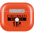 NFL Cincinnati Bengals Orange Performance Series Apple AirPods (3rd Gen 2021) Skin