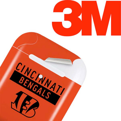 NFL Cincinnati Bengals Orange Performance Series Apple AirPods Skin